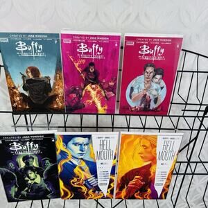 Buffy‎ Vampire Slayer 4-7 & Hellmouth 1-2 Lot Boom Ring Of Fire Jenny Frison